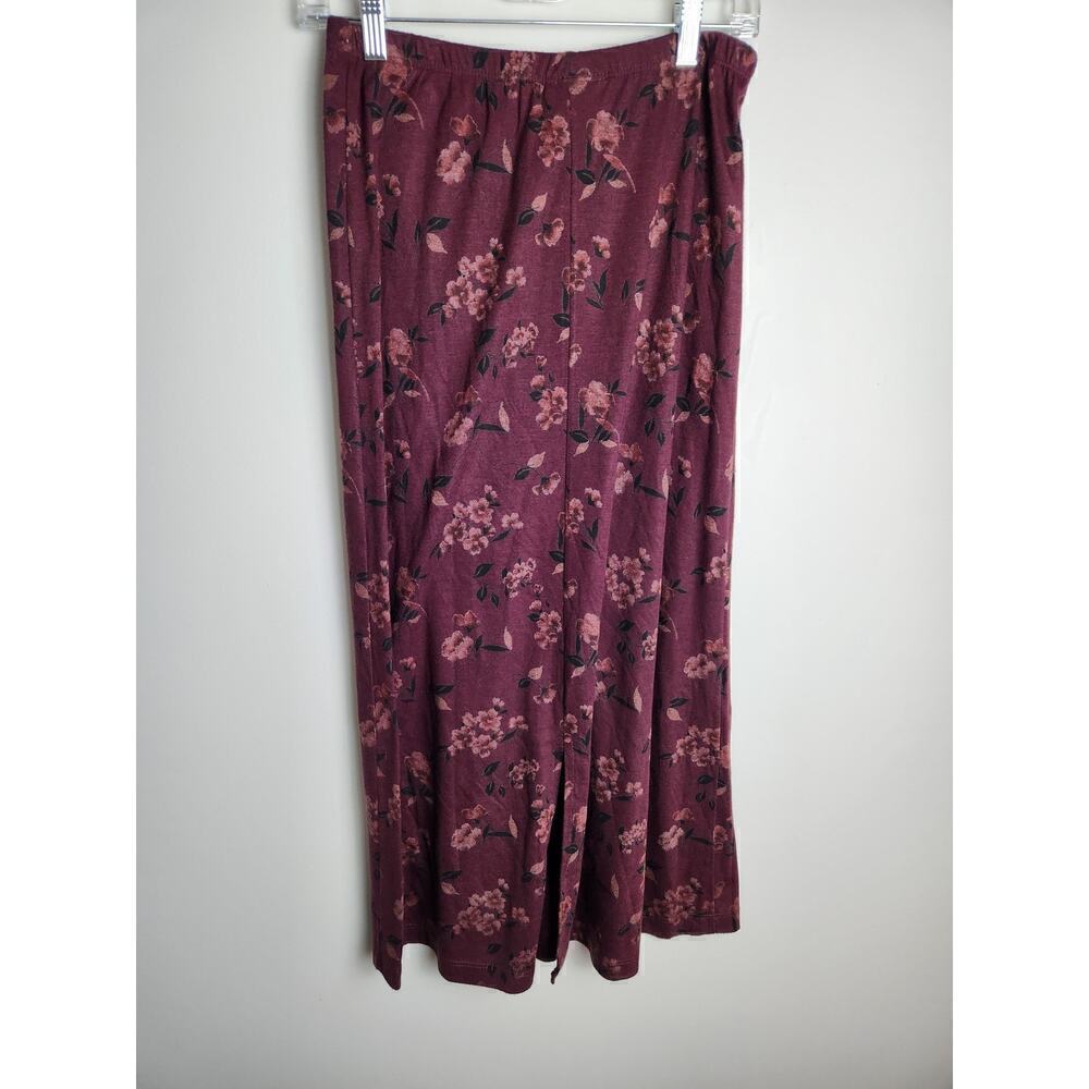 VTG Notations Midi skirt sz s stretch waist USA made fairygoth, whimsical witchy - Picture 3 of 10